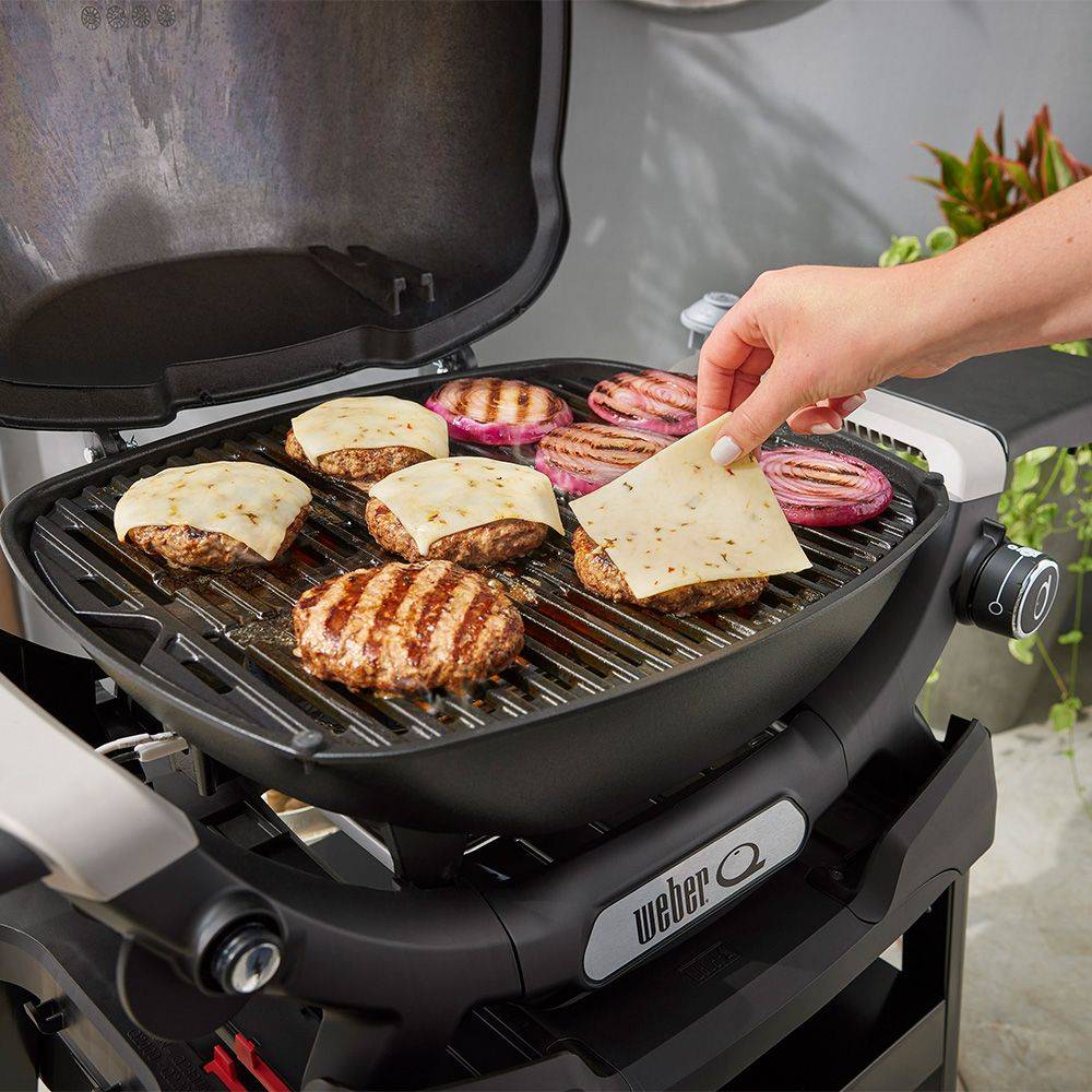 Weber - Barbecue à gaz Q 1200N black + Support - Image 2