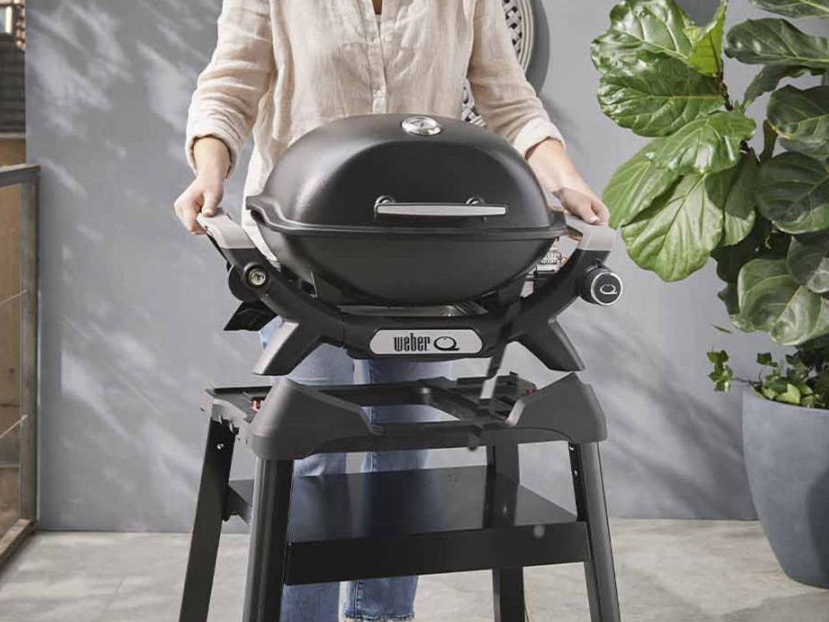 Weber - Barbecue à gaz Q 1200N black + Support - Image 7