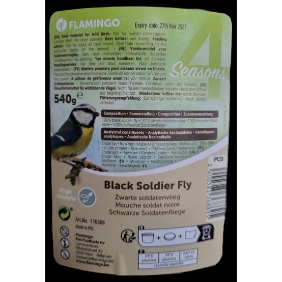 Larves séchées 540 g Oiseaux vivant à l'extérieur - Image 3