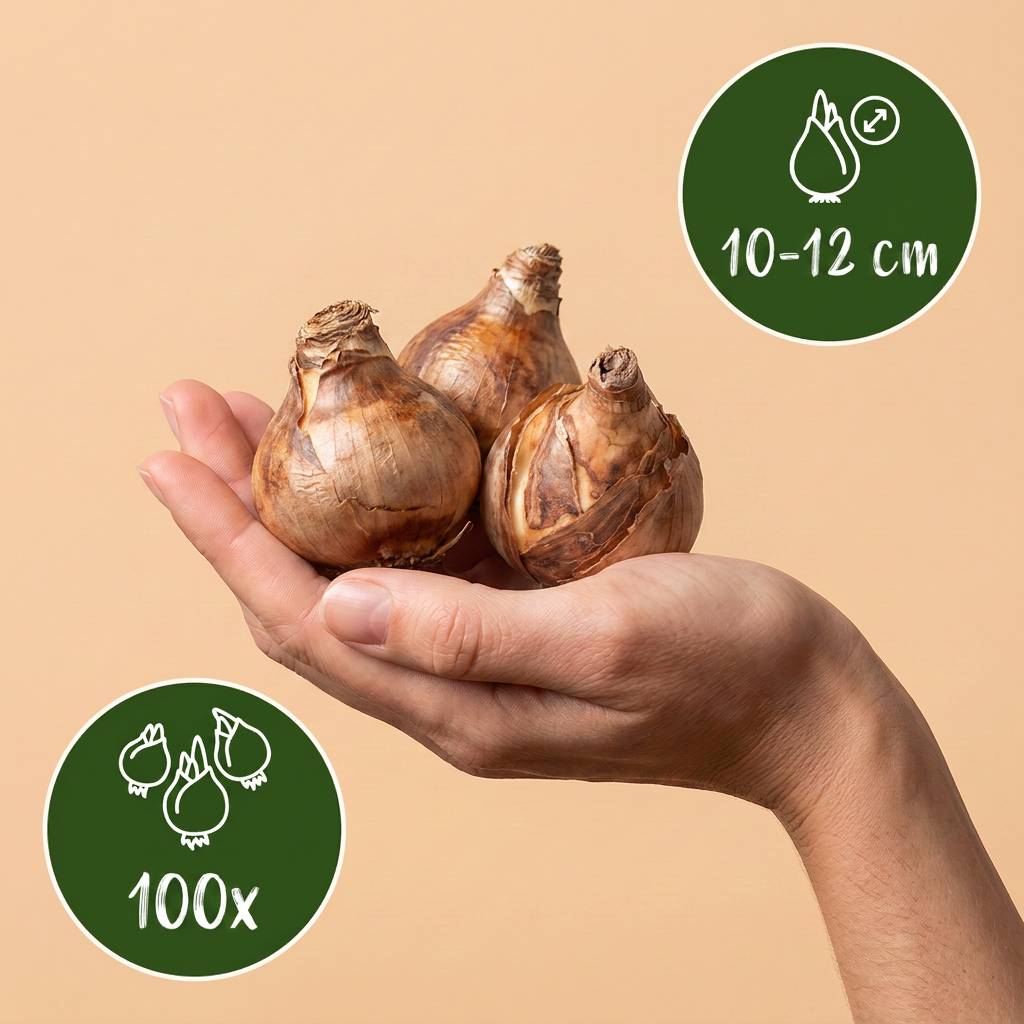 La Green Touch - Narcisse Tête-à-Tête - 100 bulbes - calibre 10/12 - Image 3