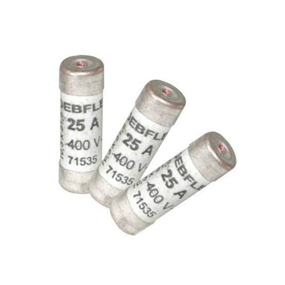 Lot de 3 fusibles céramique 25 A, 10.3 x 31.5 mm