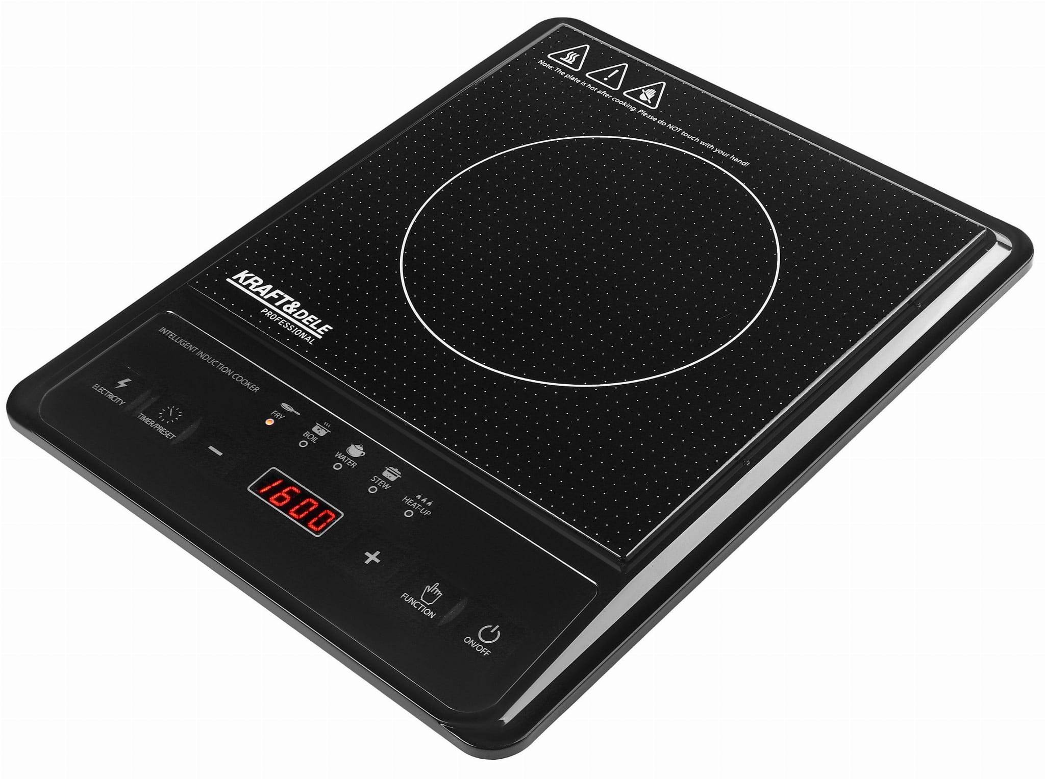 Entrepotbrico - Plaque  de cuisson à induction électrique 2000W - Image 3