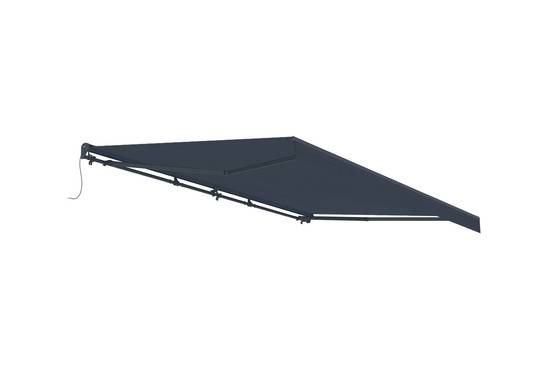 Cazeboo Store banne motorisé semi-coffre FAZZIO 5x3 m - Toile premium 320g/m2 Gris - Image 4
