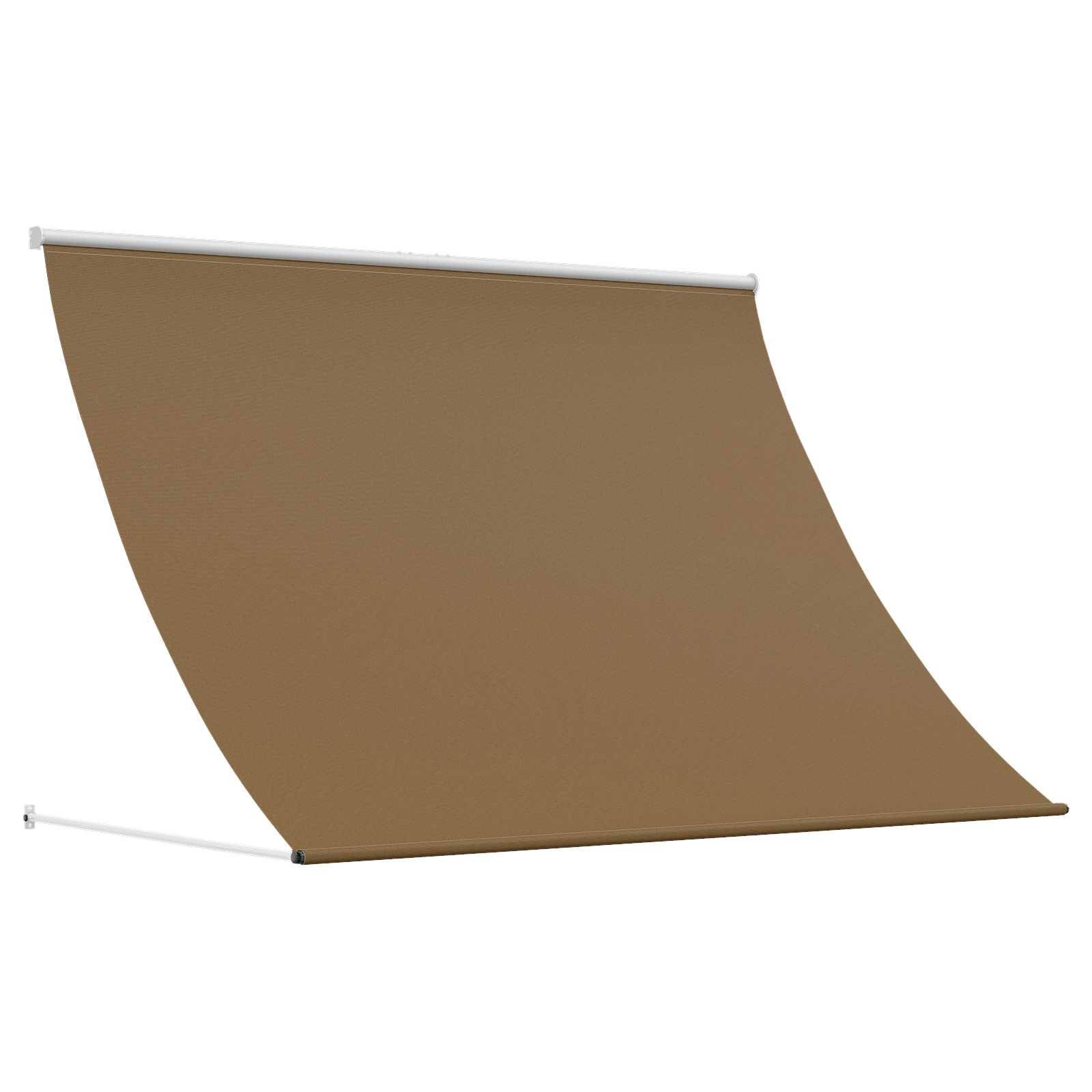 PANGIVO - Auvent polyester et acier beige 300 x 150 cm - PANGIVO - Image 1