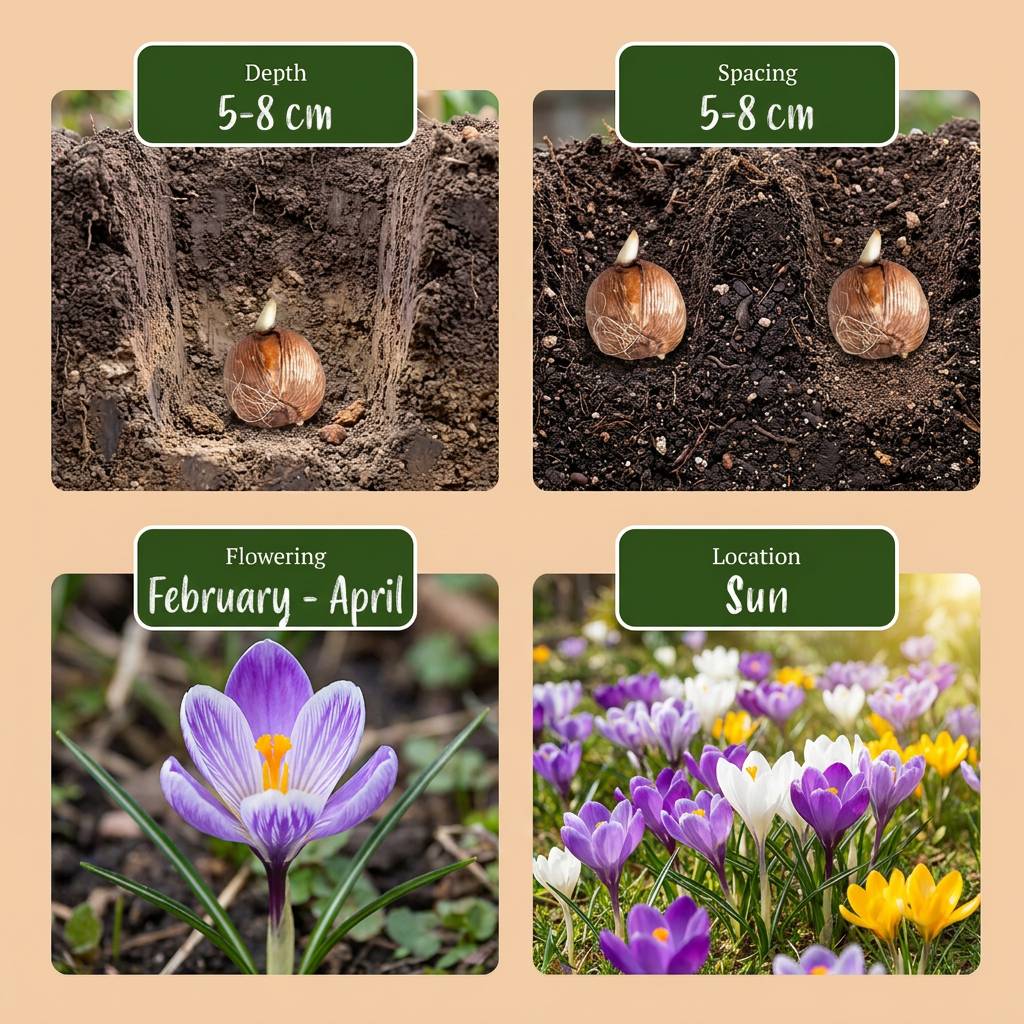 La Green Touch - Crocus en mélange - 560 bulbes - Image 4