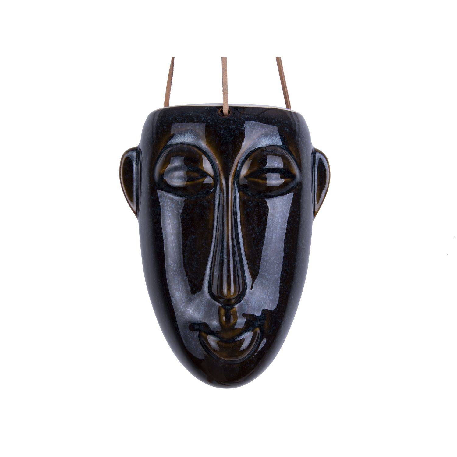 Present Time - Cache-pot design suspendu Mask allongé - Present Time - Image 1
