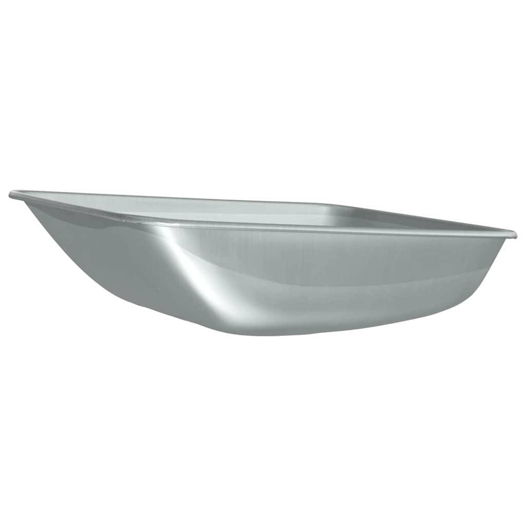 PANGIVO - Plateau de brouette acier argenté 80 x 60 x 25 cm - PANGIVO - Image 7