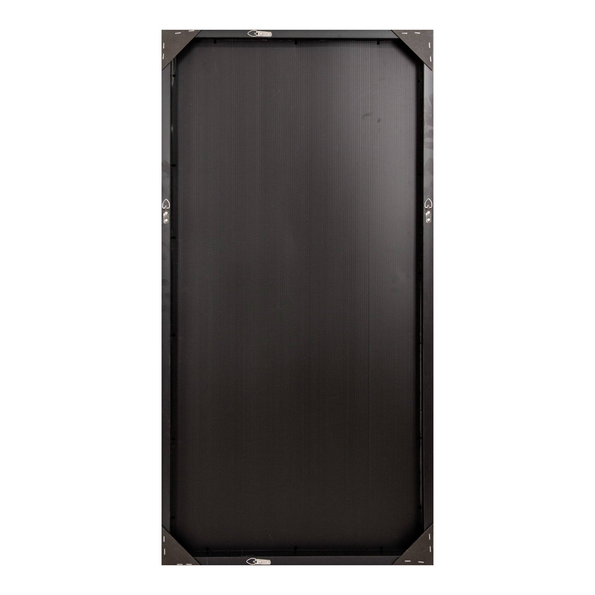Miroir mural rectangulaire 102 x 52 cm doré - Image 4