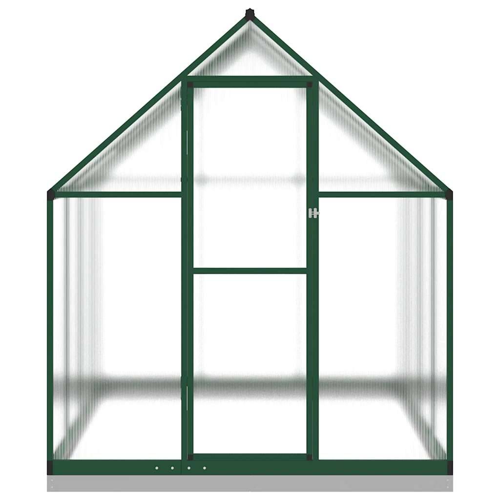 PANGIVO - Serre aluminium vert 224 x 169 x 202 cm - PANGIVO - Image 3