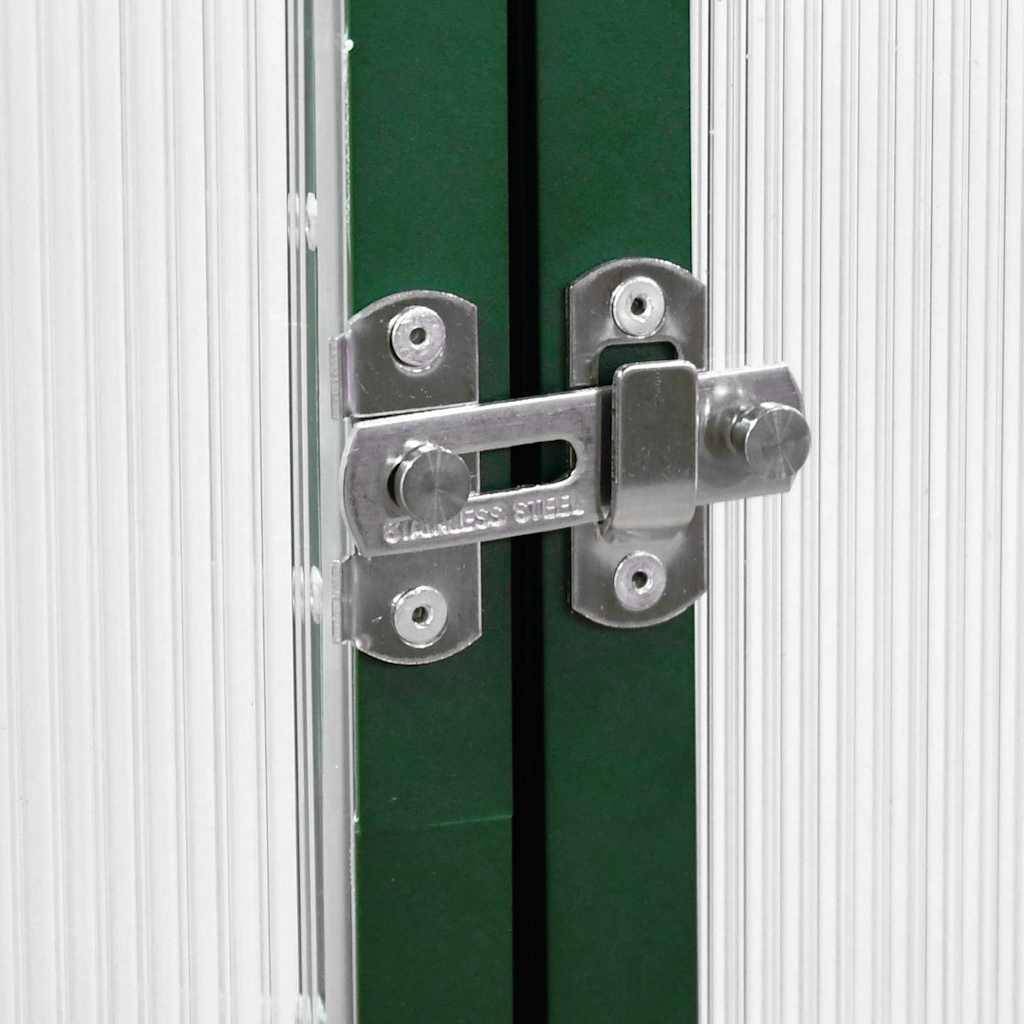 PANGIVO - Serre aluminium vert 224 x 169 x 202 cm - PANGIVO - Image 7