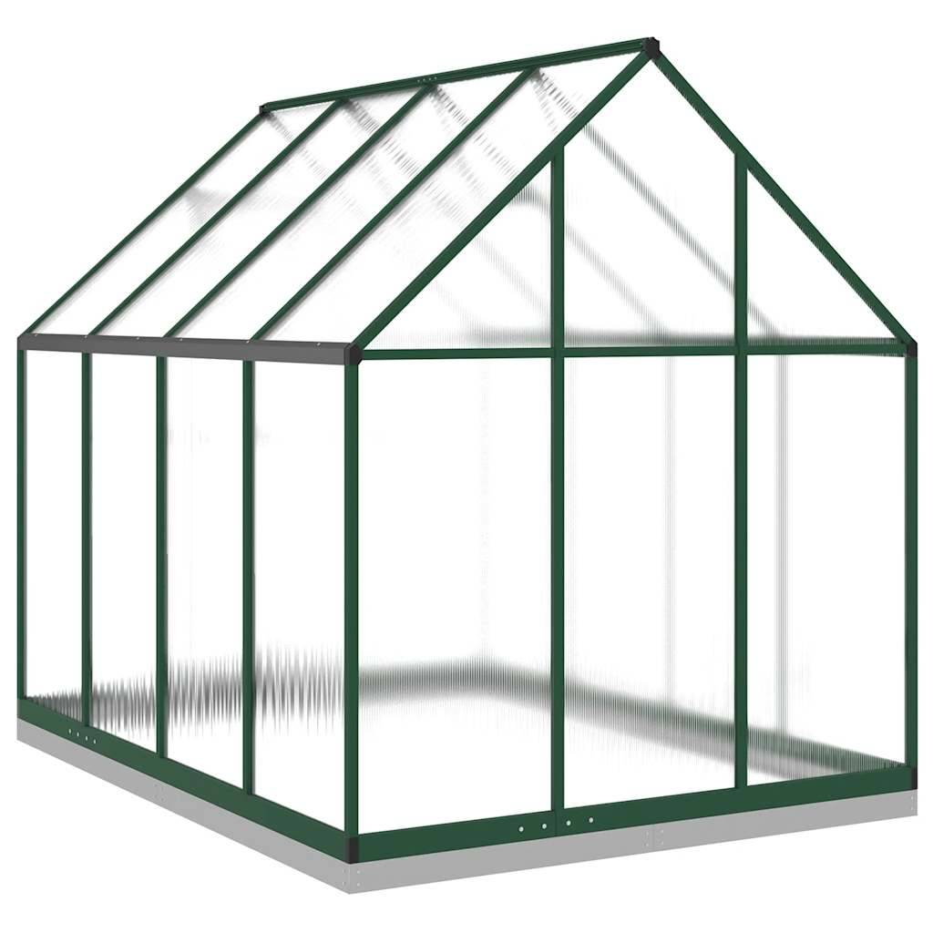 PANGIVO - Serre aluminium vert 224 x 169 x 202 cm - PANGIVO - Image 5