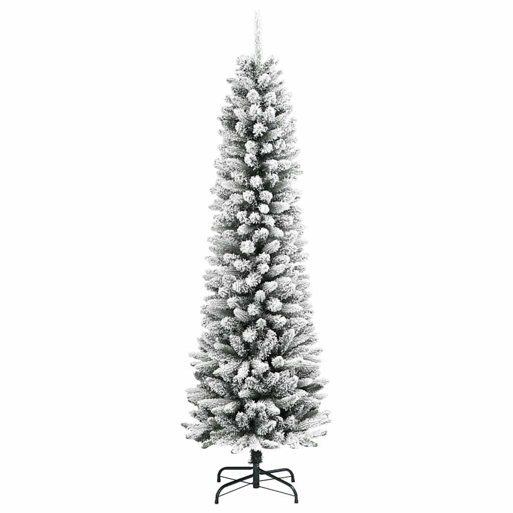 ComfortXL - Petit Sapin de Noël Floconné 1.20m, Pré-illuminé 150 LED Blanc Chaud & Décorations – ComfortXL Outdoor Living - Image 5