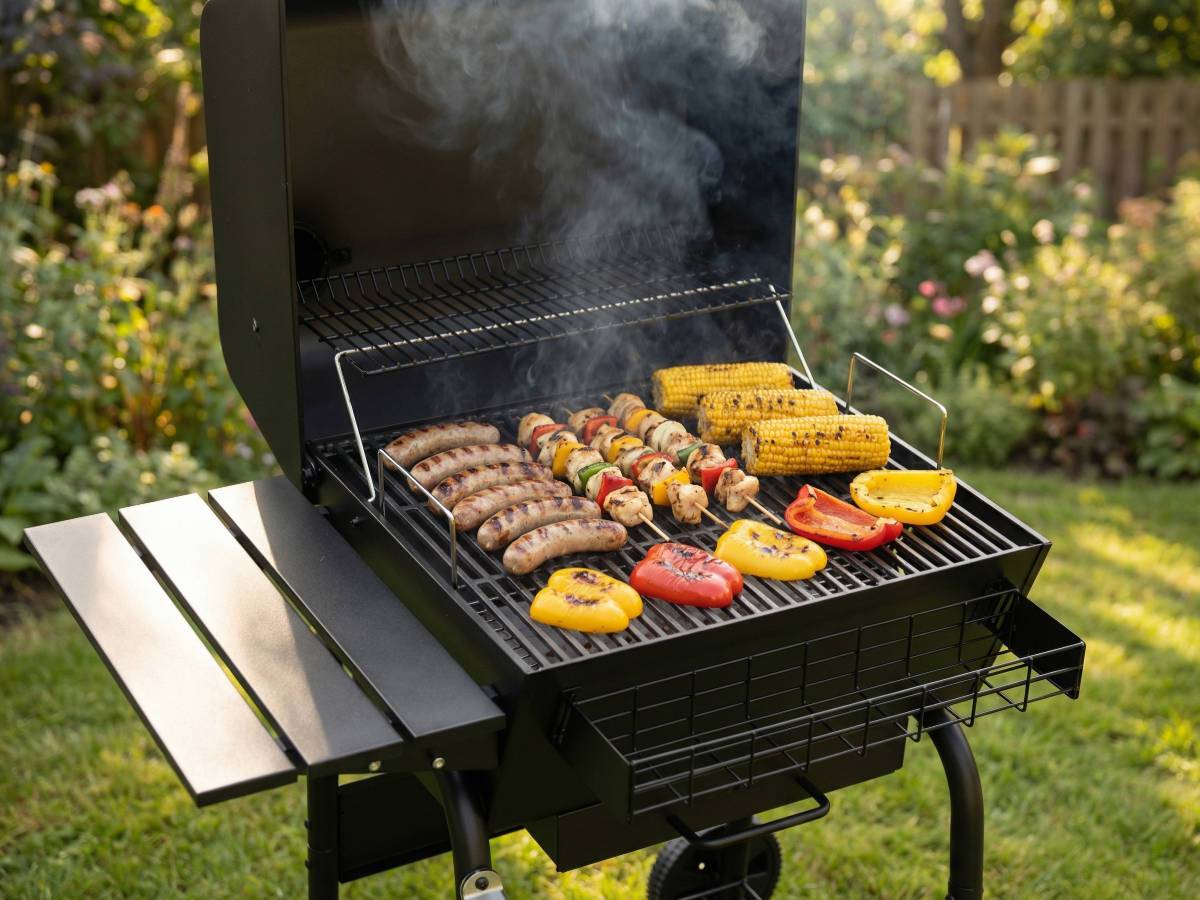 Char-broil - Barbecue à charbon Charcoal M + Charcoal 2GO Offset-Smoker - Char-Broil - Image 8