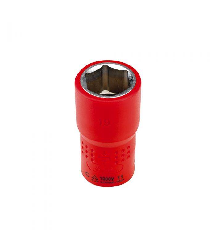 Clé à douille 1/2 isolée 19 mm ALYCO 190319 - Gamm vert