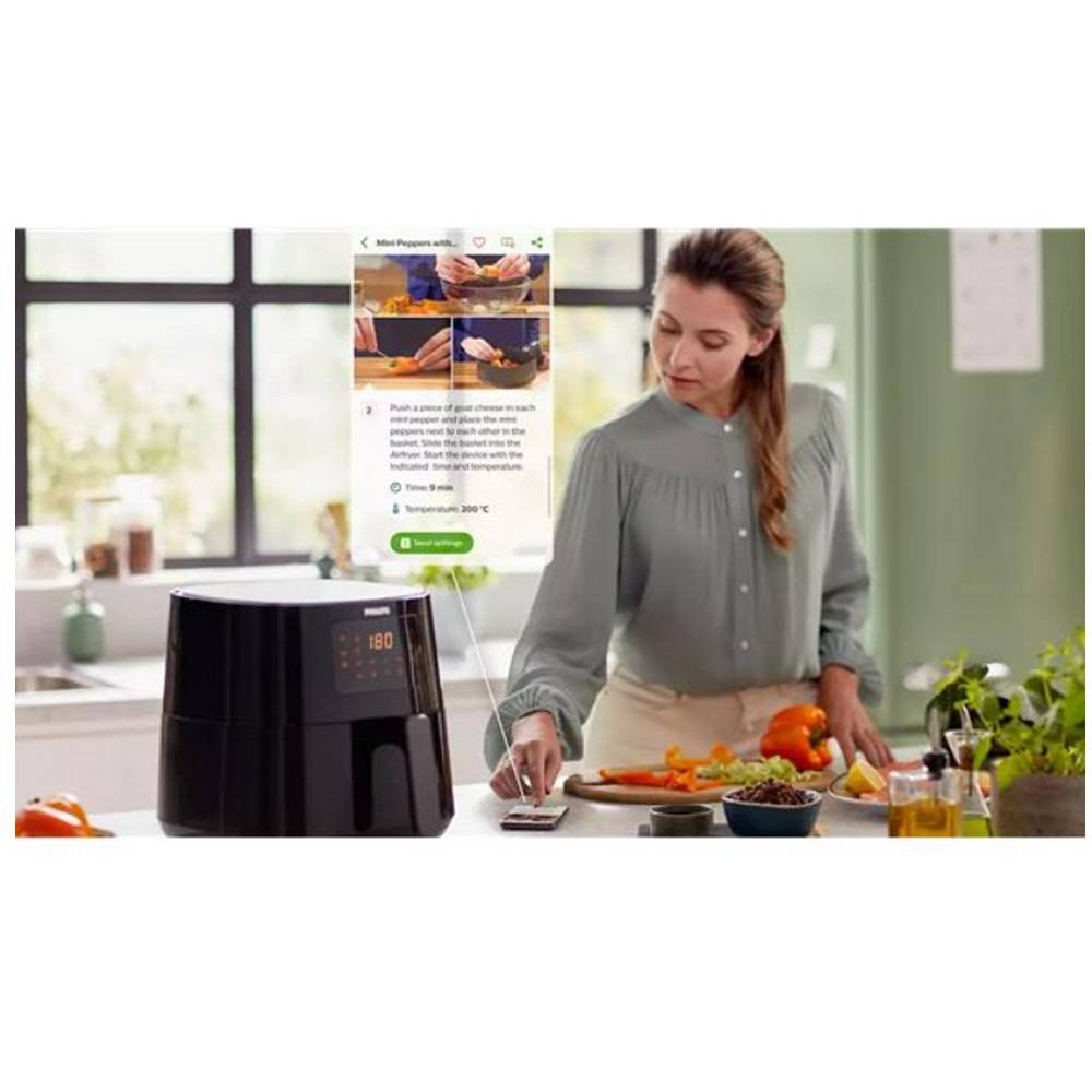 Philips - Friteuse sans huile 6.2l 2000w gris HD9280.60 Philips - Image 6