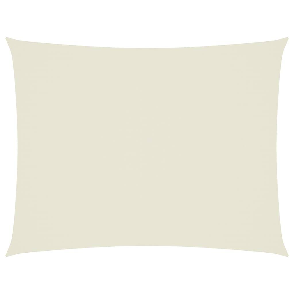 Voile de parasol tissu oxford crème 6 x 8 m - PANGIVO - Image 1