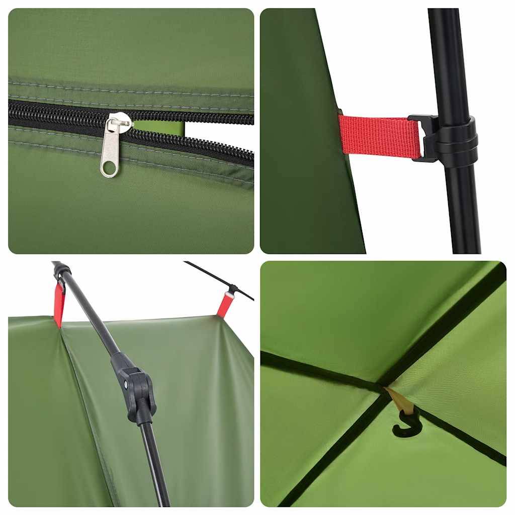 Cabine de Douche de Camping Polyester Montage Rapide Imperméable pour Jardin et Plein Air Vert – ComfortXL Outdoor Living - Image 7