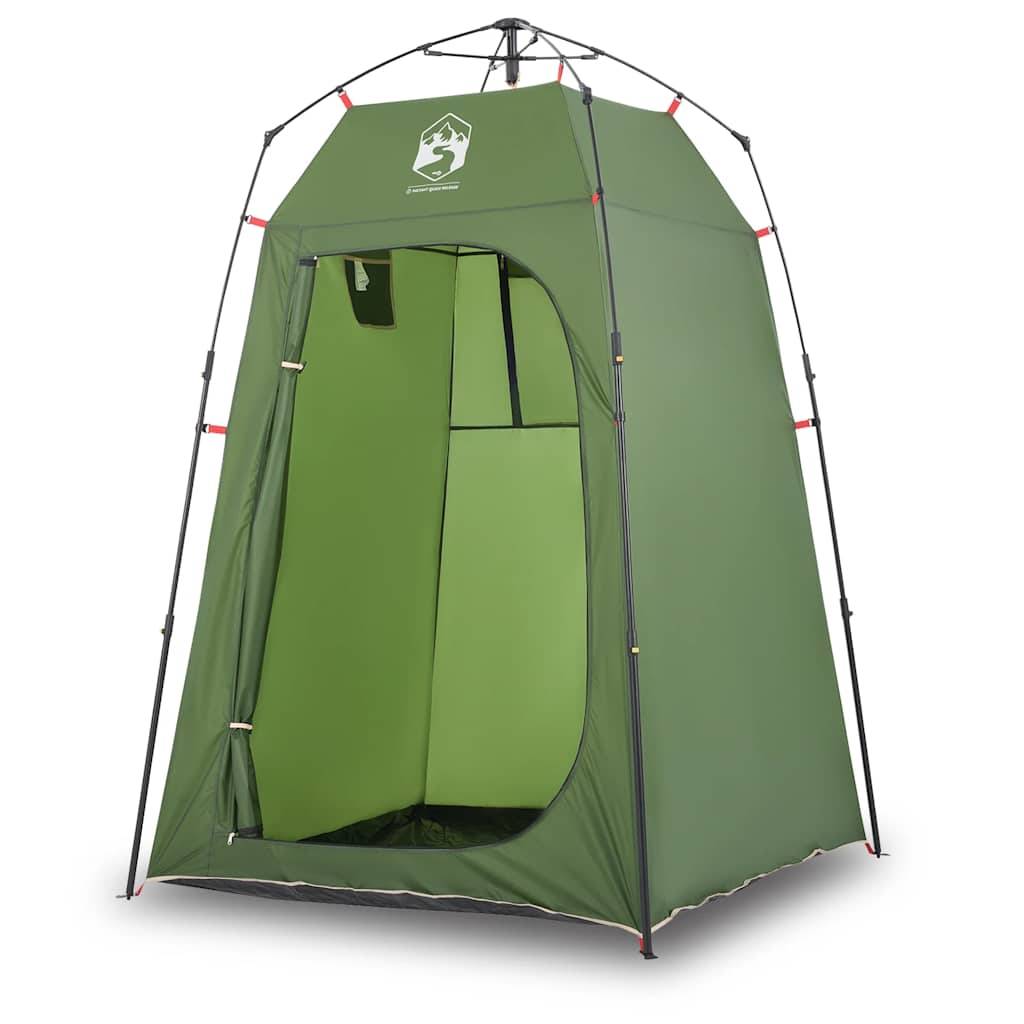 Cabine de Douche de Camping Polyester Montage Rapide Imperméable pour Jardin et Plein Air Vert – ComfortXL Outdoor Living - Image 2
