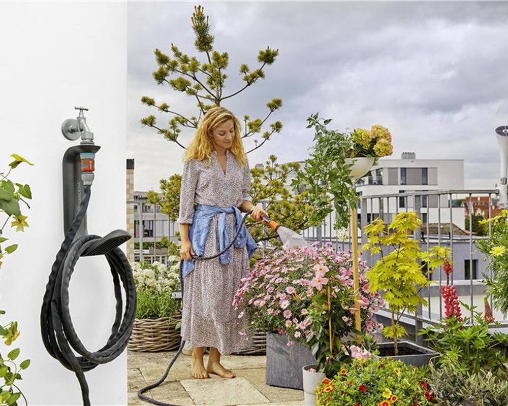 Gardena - Support tuyau Liano™ TapFix pour robinets d'eau (G 1", G 3/4" et G 1/2") Gardena - Image 3