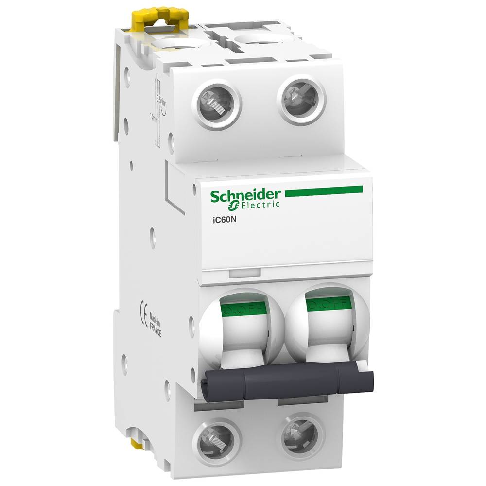 Schneider Electric - Disjoncteur ACTI9 iC60N 2P courbe C 32A - SCHNEIDER ELECTRIC - A9F77232 - Image 1