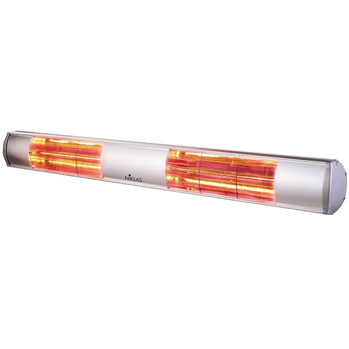 Chauffage infrarouge 3000W radiant mural Intérieur Extérieur 230V ELLIOS NIKLAS - Image 1