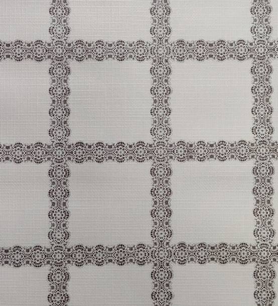 Nappe Composition PVC Base Polyester Anti-taches Fleurs Carré Taille 140X220 CM - Image 3