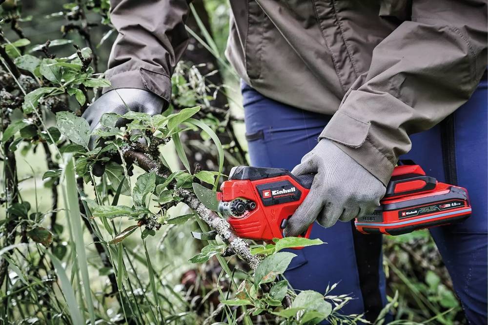Einhell - Sécateur télescopique GP-LS 18/28 Li T BL-Solo - 18V - brushless - manche télescopique - coupé 28mm - sans batterie/chargeur Einhell - Image 2