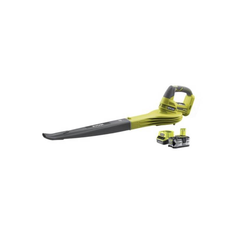 Ryobi - Souffleur RYOBI 18V One+ - 1 batterie LithiumPlus 4.0Ah - 1 chargeur rapide 2.0Ah RBL1820S40F - Image 1