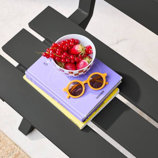 sweeek - Banc de jardin aluminium 2 places anthracite - Terralu | sweeek - Image 7