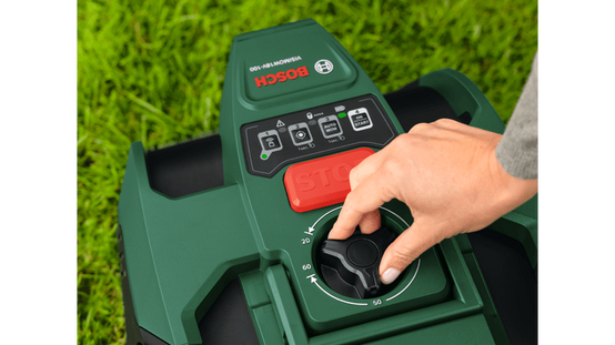 Tondeuse robot VISIMOW18V-100 - BOSCH - avec 1 batterie 4,0 Ah - chargeur - 06008E1000 - Image 6