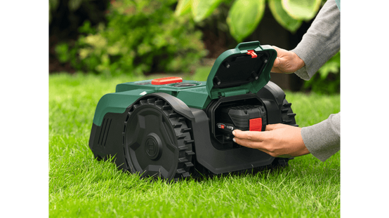 Tondeuse robot VISIMOW18V-100 - BOSCH - avec 1 batterie 4,0 Ah - chargeur - 06008E1000 - Image 2