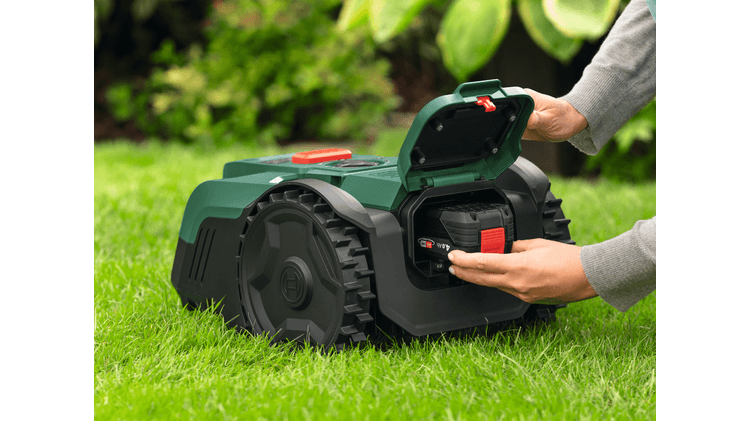 Tondeuse robot VISIMOW18V-100 - BOSCH - avec 1 batterie 4,0 Ah - chargeur - 06008E1000 - Image 2