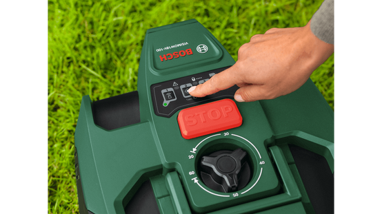Tondeuse robot VISIMOW18V-100 - BOSCH - avec 1 batterie 4,0 Ah - chargeur - 06008E1000 - Image 5