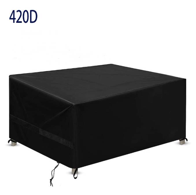 IntiMeg - Housse Salon de Jardin , Housse De Protection Salon De Jardin Imperméable , Respirante , Housse Protection Oxford 420D —180×120×74cm IntiMeg - Image 1