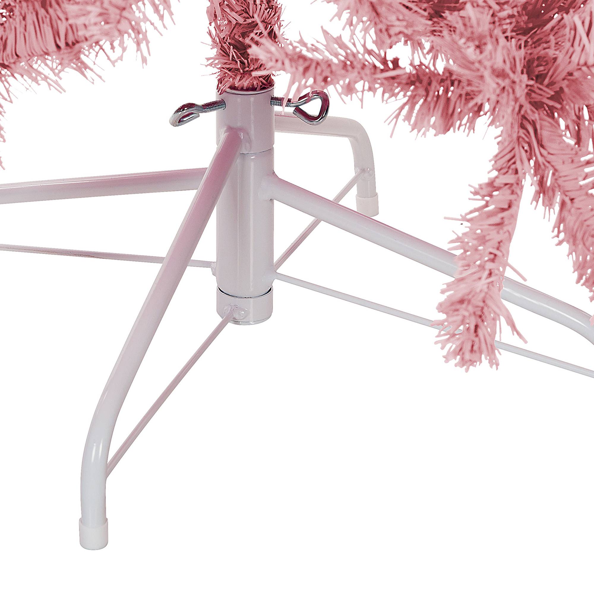 Beliani - Sapin de Noël PVC Rose FARNHAM - Beliani - Image 5