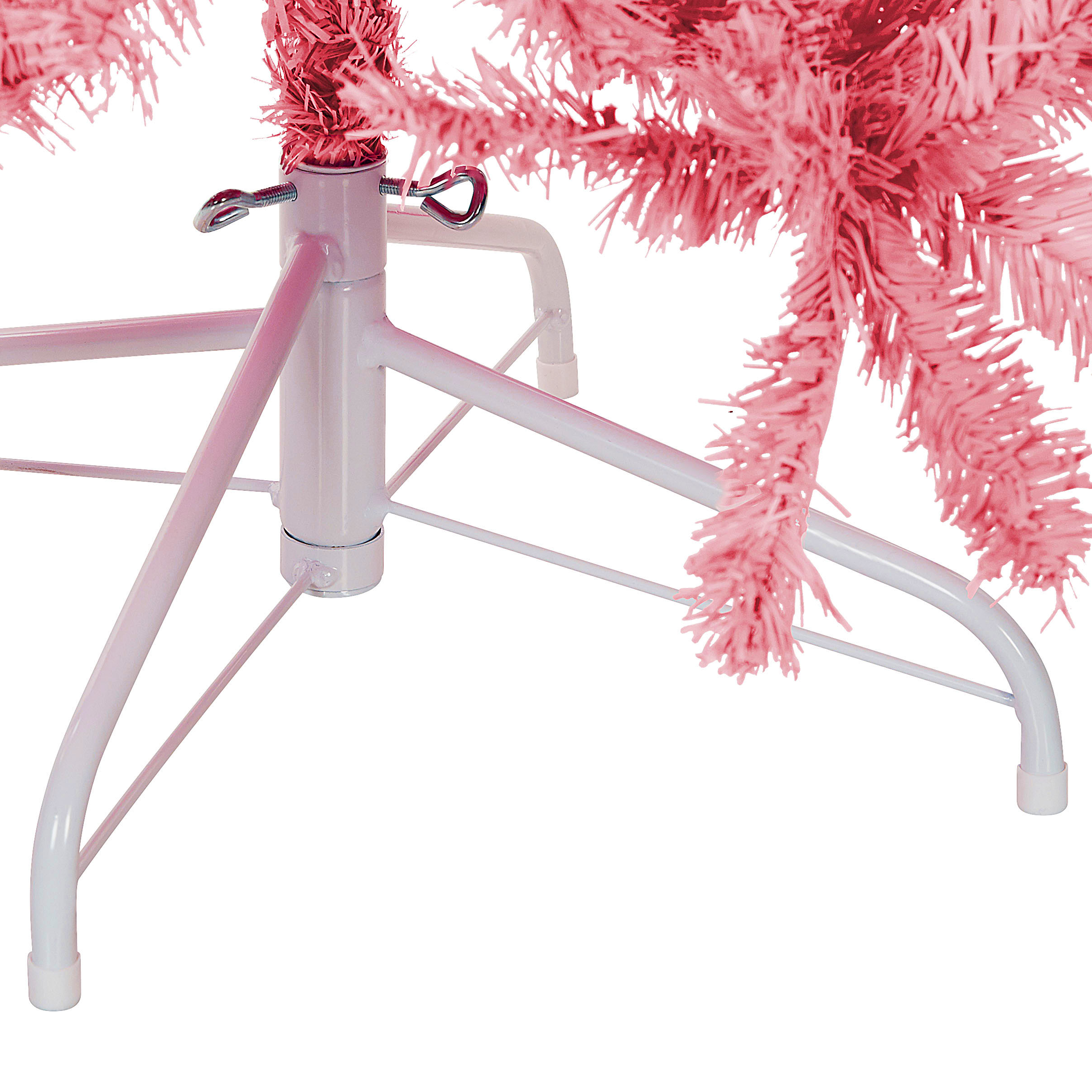 Beliani - Sapin de Noël PVC Rose FARNHAM - Beliani - Image 4