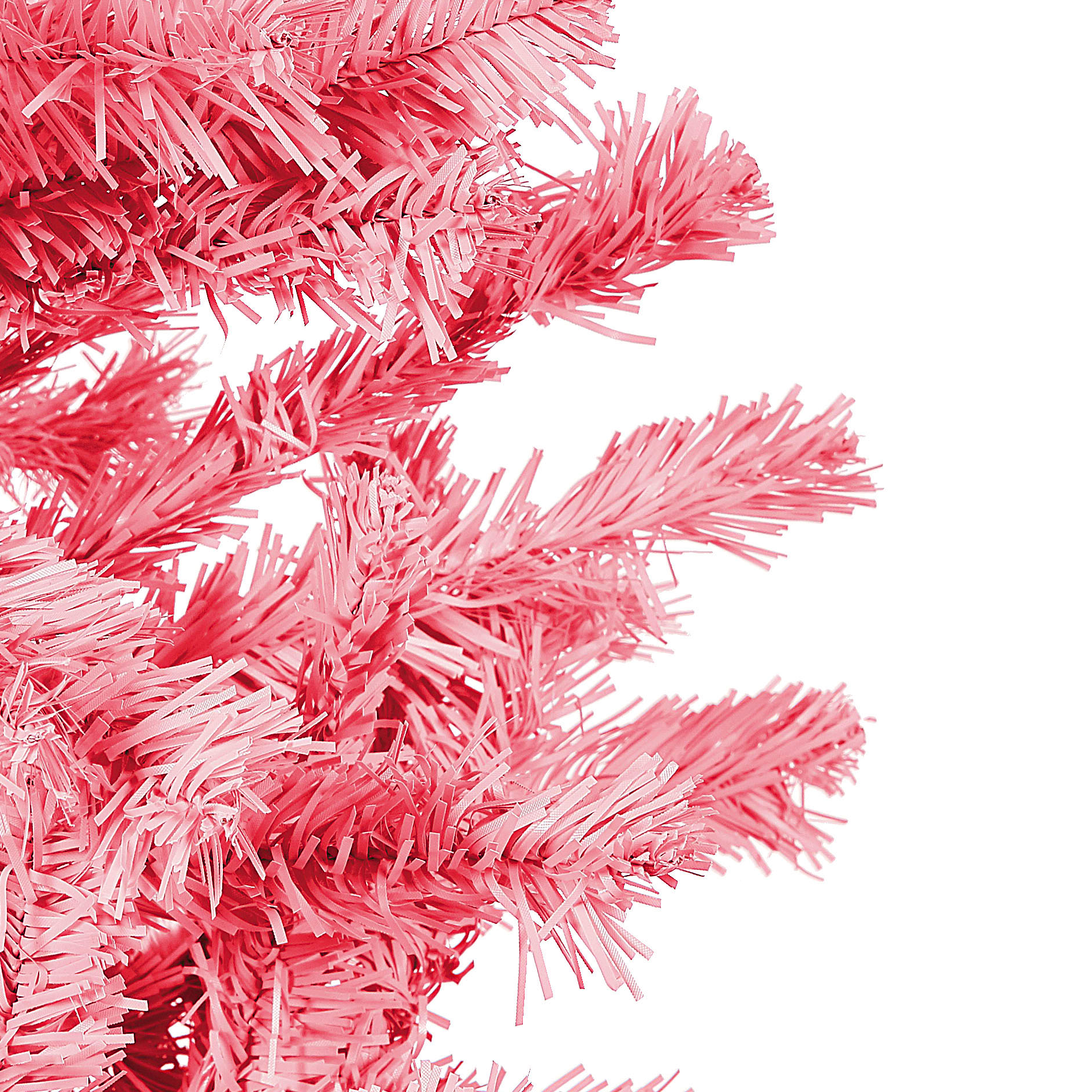 Beliani - Sapin de Noël PVC Rose FARNHAM - Beliani - Image 3