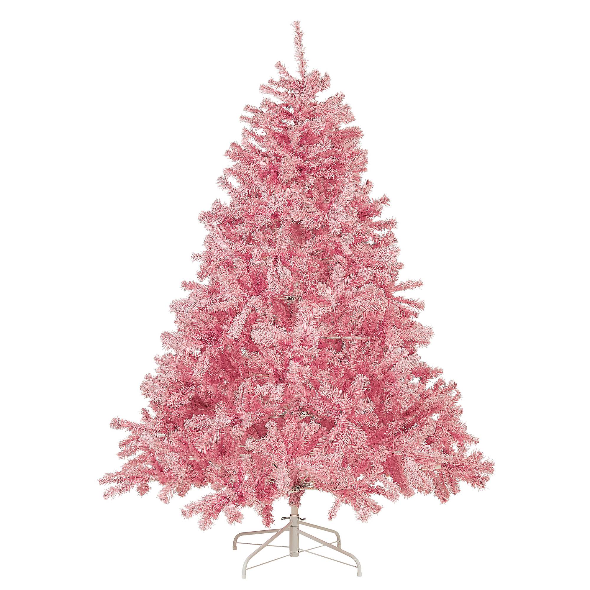 Beliani - Sapin de Noël PVC Rose FARNHAM - Beliani - Image 1