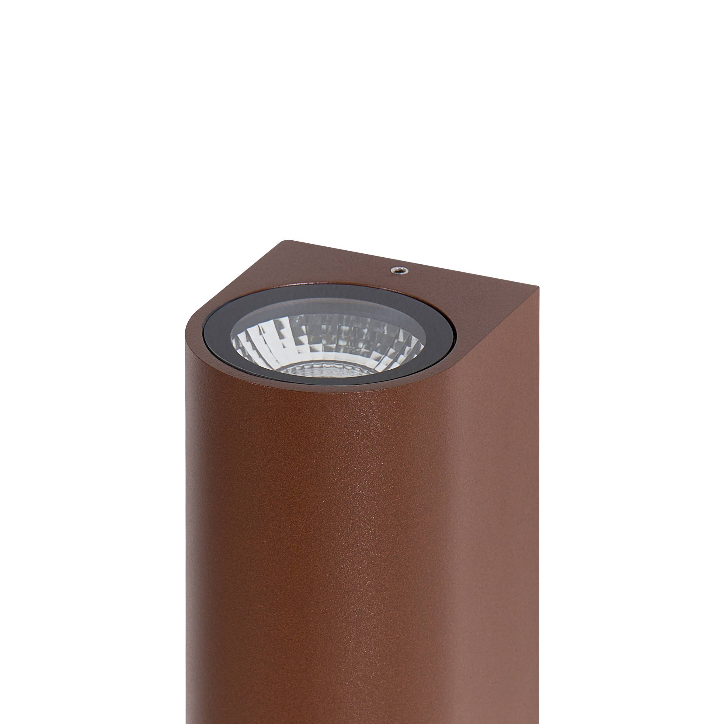 Beliani - Lampe murale pour l'extérieur Aluminium Marron LAZARO - Beliani - Image 6