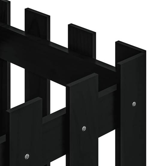 Prolenta Premium - Jardinière bois noir 40 x 40 x 40 cm - Prolenta premium p321.6 - Image 7
