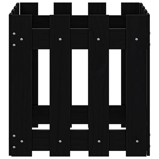 Prolenta Premium - Jardinière bois noir 40 x 40 x 40 cm - Prolenta premium p321.6 - Image 5