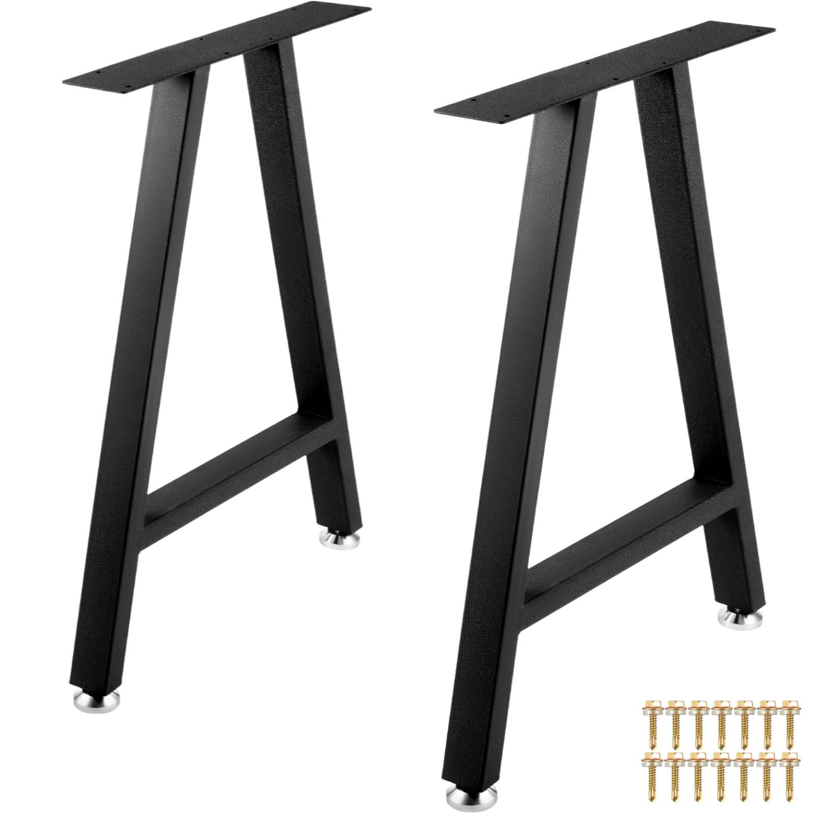 Vevor - Pieds de table métal 71.1x45cm (2pcs), forme A, charge 363kg, pour intérieur/extérieur. VEVOR - Image 8