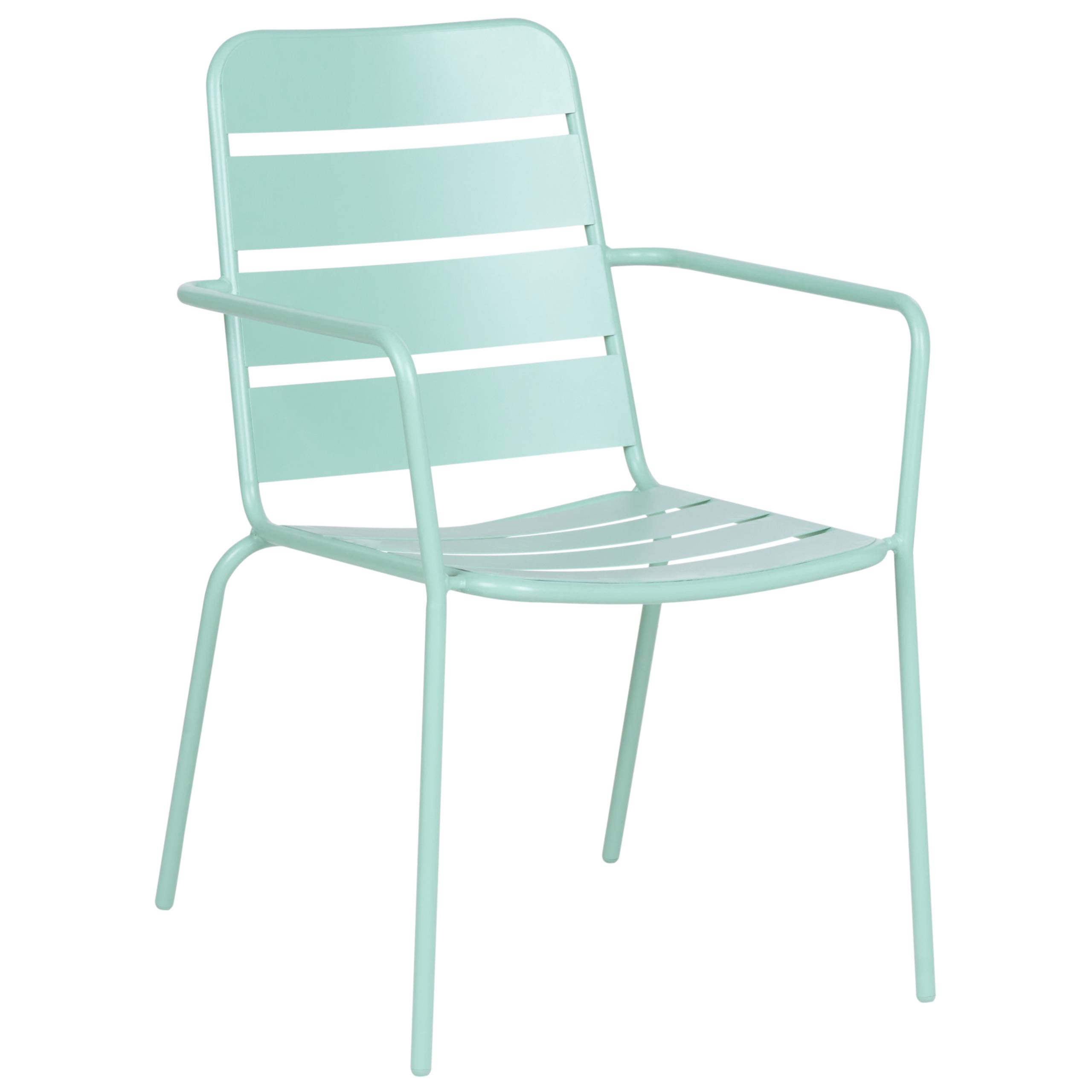 Beliani - Chaise de jardin Métal Vert menthe TERENZO - Beliani - Image 3