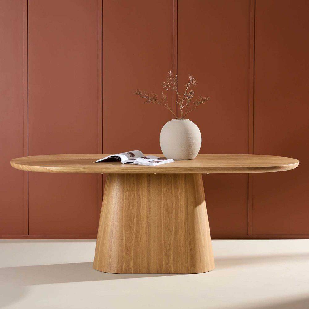 Venture Home - Table de repas ovale 200 x 90 cm Stjärnö - Image 2