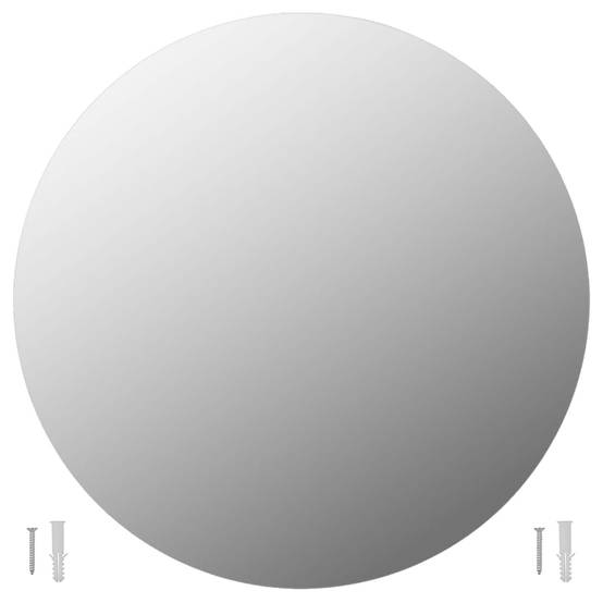 Miroir mural 50 cm Rond Verre Maison Chic - Image 1