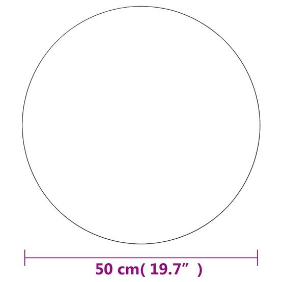 Miroir mural 50 cm Rond Verre Maison Chic - Image 8