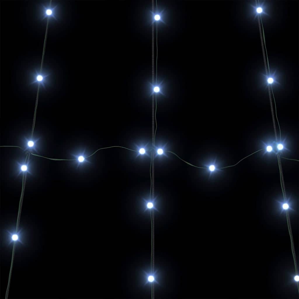 Vidaxl - Arbre de Noël LED avec piquets au sol Blanc froid 182 cm Métal vidaXL 42018738 - Image 10