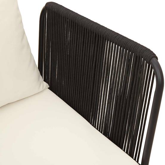 Vidaxl - Ensemble de salon de jardin 3 pc avec coussins Naturel vidaXL 42022067 - Image 10
