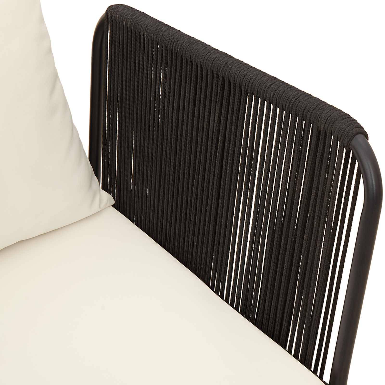 Vidaxl - Ensemble de salon de jardin 3 pc avec coussins Naturel vidaXL 42022067 - Image 10