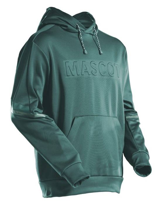 Sweat à capuche polaire MASCOT Customized - 22186-608-Vert-XXXXL